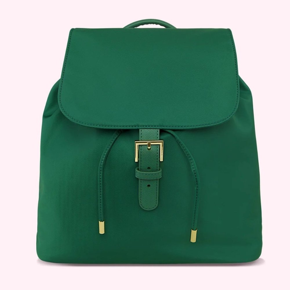 Stoney Clover Lane Flap Backpack in Emerald - NWT